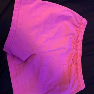 Pink shorts